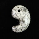京都府産 鞍馬石 30mm勾玉 証明書付 9.0g