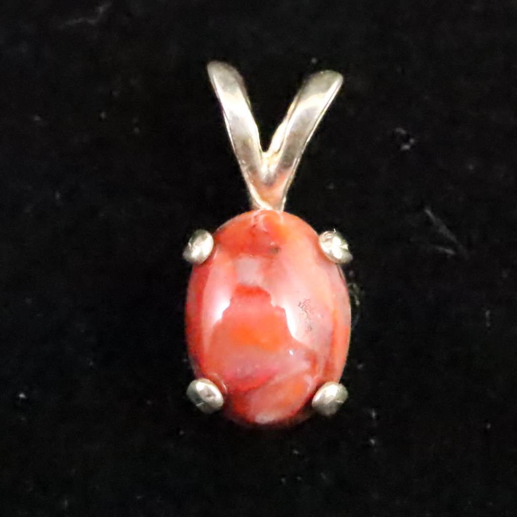 H&E社 シナゼツ(AZOZEO) 8mmオーバル ペンダントトップ 証明書付 0.6g