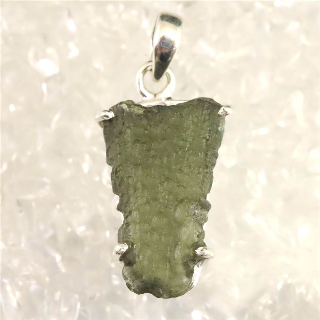 モルダバイト 原石 AAAグレード ペンダントトップ 3.54g