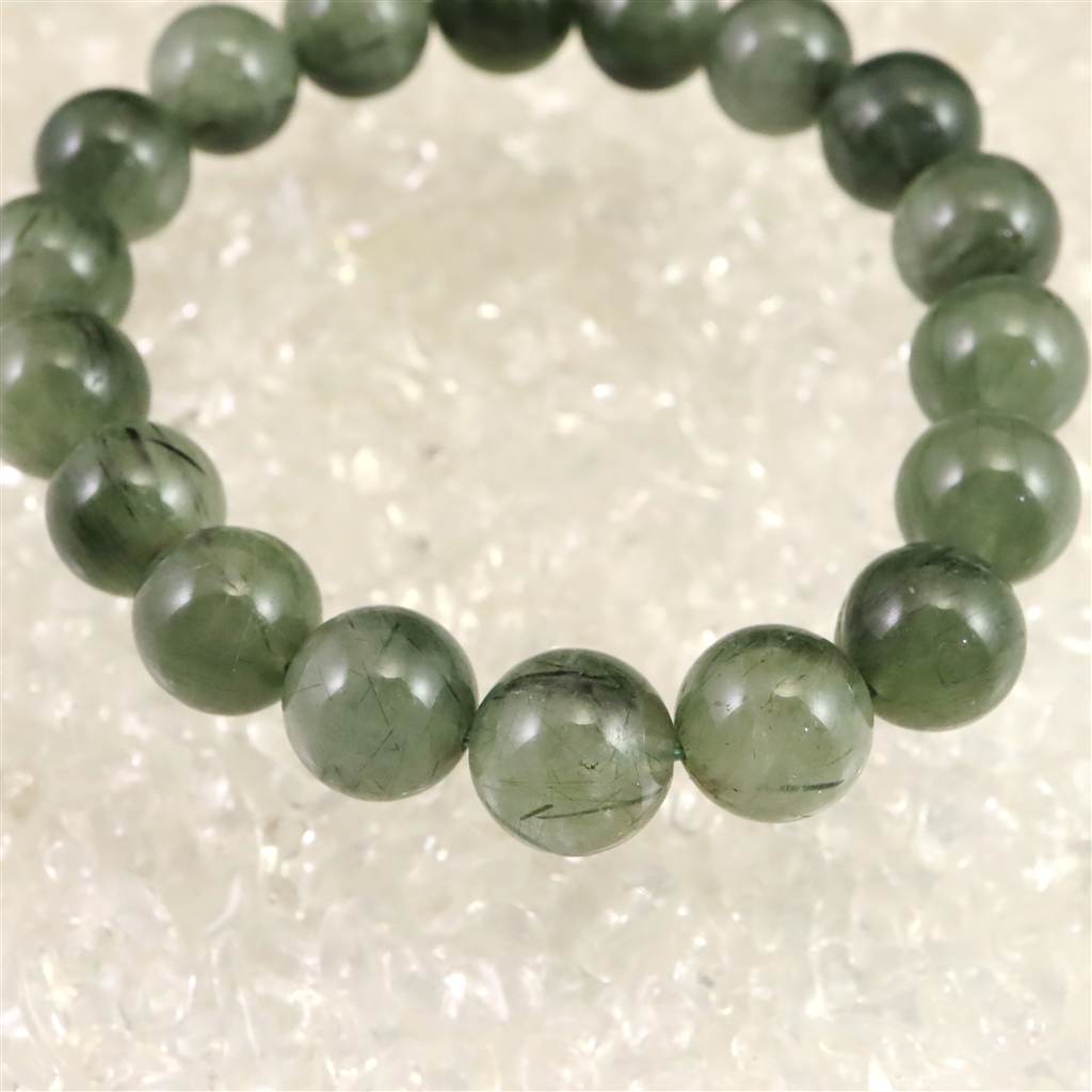 ザギマウンテンクォーツ ブルーターラ 10.5mm玉ブレスレット 証明書付 30.0g