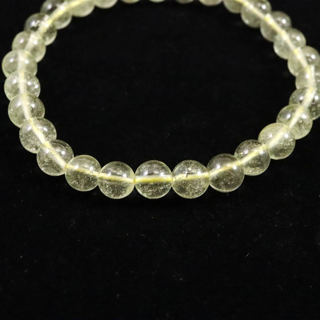 リビアングラス　6.5mm玉 ブレスレット 9.9g