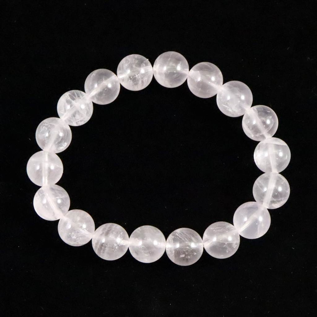 コロンビア産 ピンクレムリアンシード 11mm玉ブレスレット 36.9g