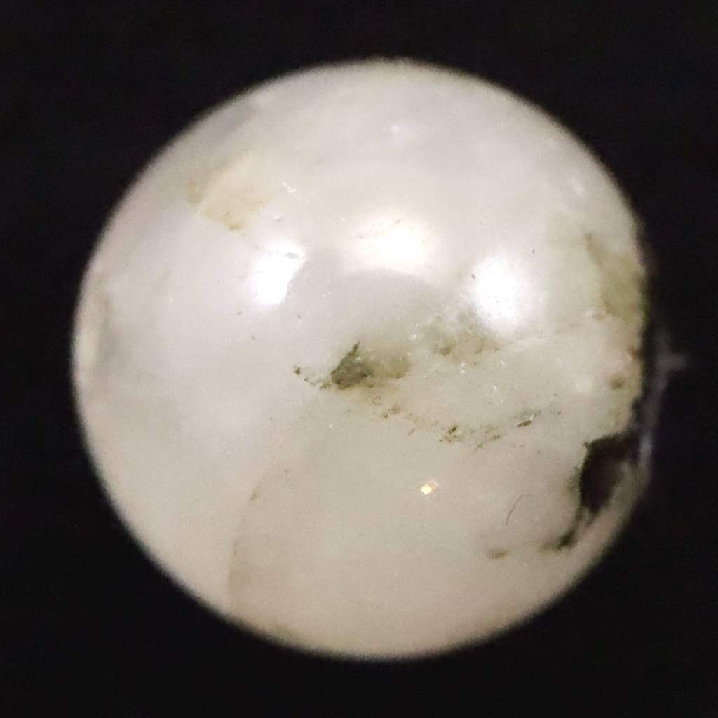 ブラジル産 フェナカイト 8.0mm玉ビーズ 一粒 現物 鑑別済 3.92ct