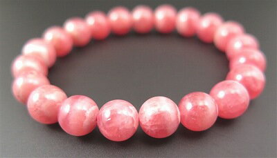 インカローズ(3A) 9mm玉ブレスレット