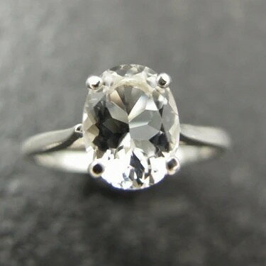 H＆E社アゼツライト（AZOZEO) 8X6mmオーバル リング