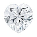 モアッサナイト　Forever ONE　8.0mm ハートカット　ルース（ダイヤモンド1.8ct カラー：D-F/ クラリティ：VS1-VS2 相当）ダイヤモンドに次ぐ硬度とダイヤモンドを超える輝きを放つ人工宝石であり、ダイヤモンドの代替宝石としておすすめ致します。