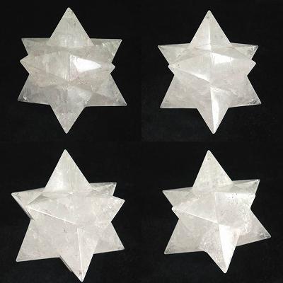 水晶 110mmアステロイド ポリッシュ　星型12面体 680g