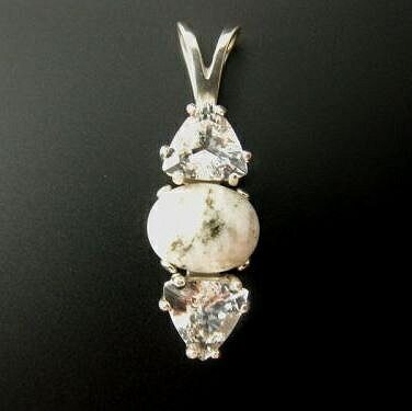 H＆E社サンダローザ X アゼツライト コンビネーション　 ペンダントトップ