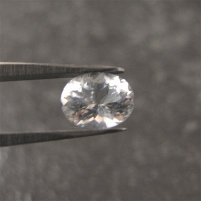 神岡鉱山 栃洞坑産水晶　ファセットカットルース 0.5ct