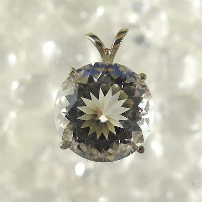 H&E社　カーサクリスタル 12mmラウンド ペンダントトップ