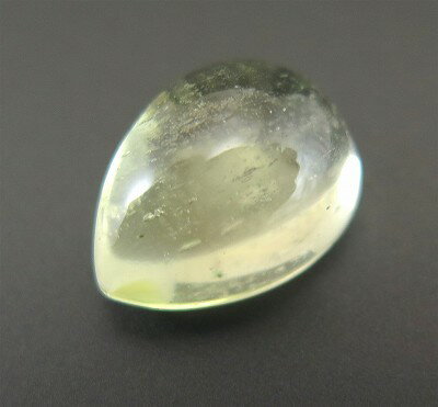 リビアンデザートグラス(SAグレード） 15mmティアドロップ型　 ルース