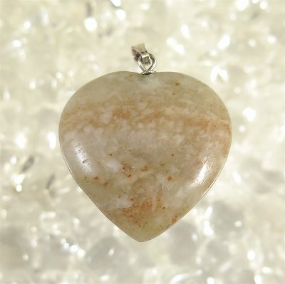 H＆E社 アスタラライン 25mmハート ペンダントトップ（証明書付き） 7.5g