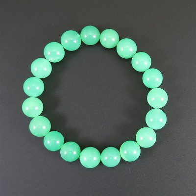 商品説明 商品名 クリソプレーズ 4Aグレード 10mm玉ブレスレット 28.0g　(ID:89387) サイズ(mm) ビーズ寸法： 10mm X 19粒 ブレス内周：約16cm　 重量 28.0g 産地 ブラジル　 金属部分の材質 --...