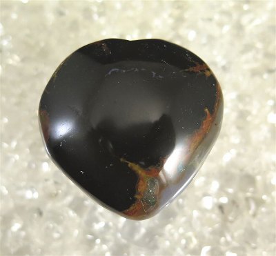 スレイマンアゲート　55mm ハートポリッシュ 116g
