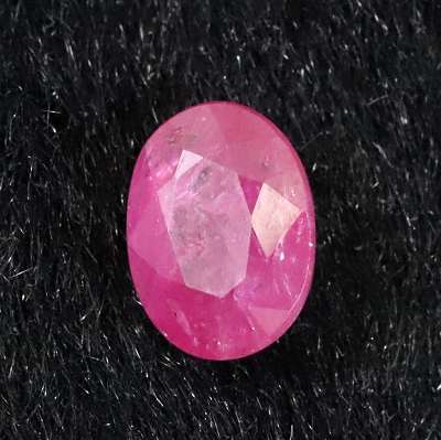 Rakuten - 宝石質ルビー AAA 8mmオーバル ファセットカットルース 1.9ct