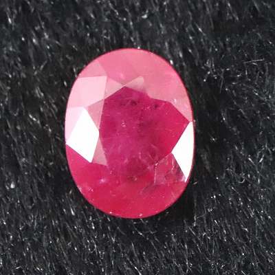Rakuten - 宝石質ルビー AAA 8mmオーバル ファセットカットルース 1.5ct