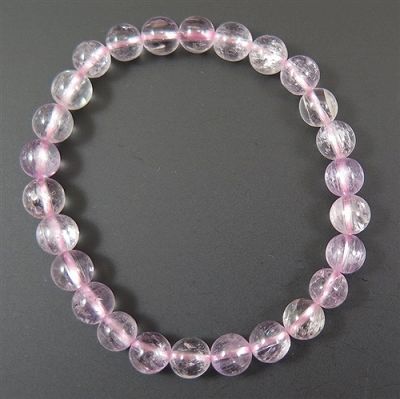 クンツァイト 7.0mm玉ブレスレット(4Aグレード）
