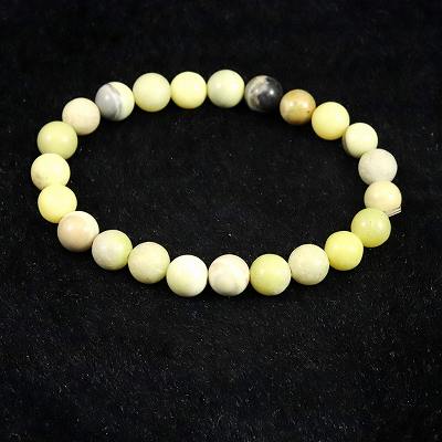 インファナイト(インフィニット ストーン)　8mm玉ブレスレット 17.7g