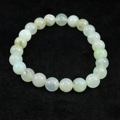 クリソプレーズ (オーストラリアンジェイド) 3A+グレード 8mm玉ブレスレット 17.5g
