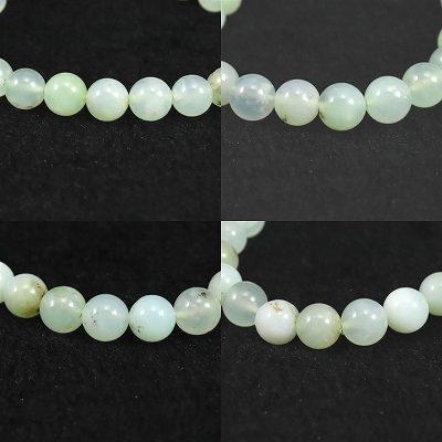 クリソプレーズ (オーストラリアンジェイド) 3A+グレード 8mm玉ブレスレット 17.5g