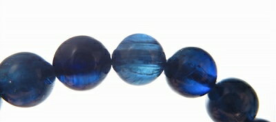 ブルーグリーン　カイヤナイト　8mm玉ブレスレット（SAグレード）