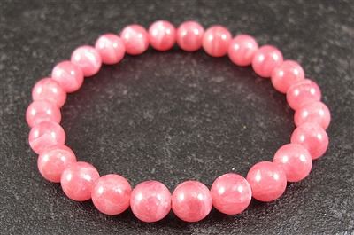 インカローズ(3A+) 7mm玉ブレスレット