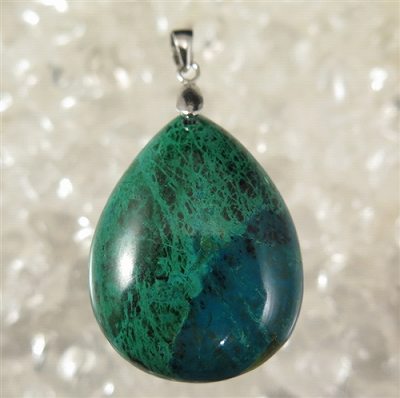 クリソコラ31mmティアドロップ型...