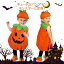 ハロウィン かぼちゃ コスプレ パンプキン キッズコスチューム 仮装 パーティやイベント