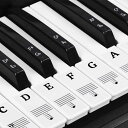 色:黒JIASHA フルセットステッカー 音符シール ピアノノート ステッカー ピアノ キーボード ステッカー ピアノとキーボードの音楽ノート 楽譜 ステッカー キーボード ステッカー 練習用。 製品の特徴： ラベルが不要になったら、ラベルを削除することができます。 初心者やアマチュアがピアノの鍵を理解して覚えることを助けます。 88、76、61、54、36鍵電子ピアノに適しています。 各ステッカーに番号とメモを付けて、手軽にできます。 子供や初心者がキーボードを習得し、練習するのに役立ちます。プレゼントにもおすすめです。 初心者が楽譜を読めなくても簡単に弾けます。 61/88/49 キーなど、白鍵付きあらゆる種類のピアノと鍵盤に適しています。 仕様： 材質：PVC カラー：ブラック、カラー（オプション） シングルノートサイズ：約45 x 18mm / 1.7 x 0.7インチ 適用機種：88、76、61、54、36鍵 重量：約22-23g パッキングリスト： 1×ピアノのキーボードステッカー