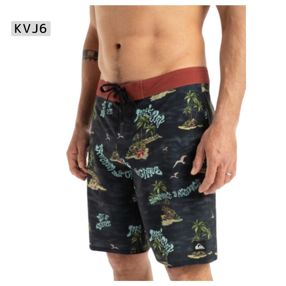 QUIKSILVER（クイックシルバー）HIGHLINE STRAIGHT LEG19 KVJ6 メンズ 2025春夏モデル ボードショーツ EQYBS04881