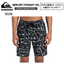 QUIKSILVER(クイックシルバー)MERCURY STRAIGHT VOLLEY 19NB メンズ 2025春夏モデル ボードショーツ EQYJV04125