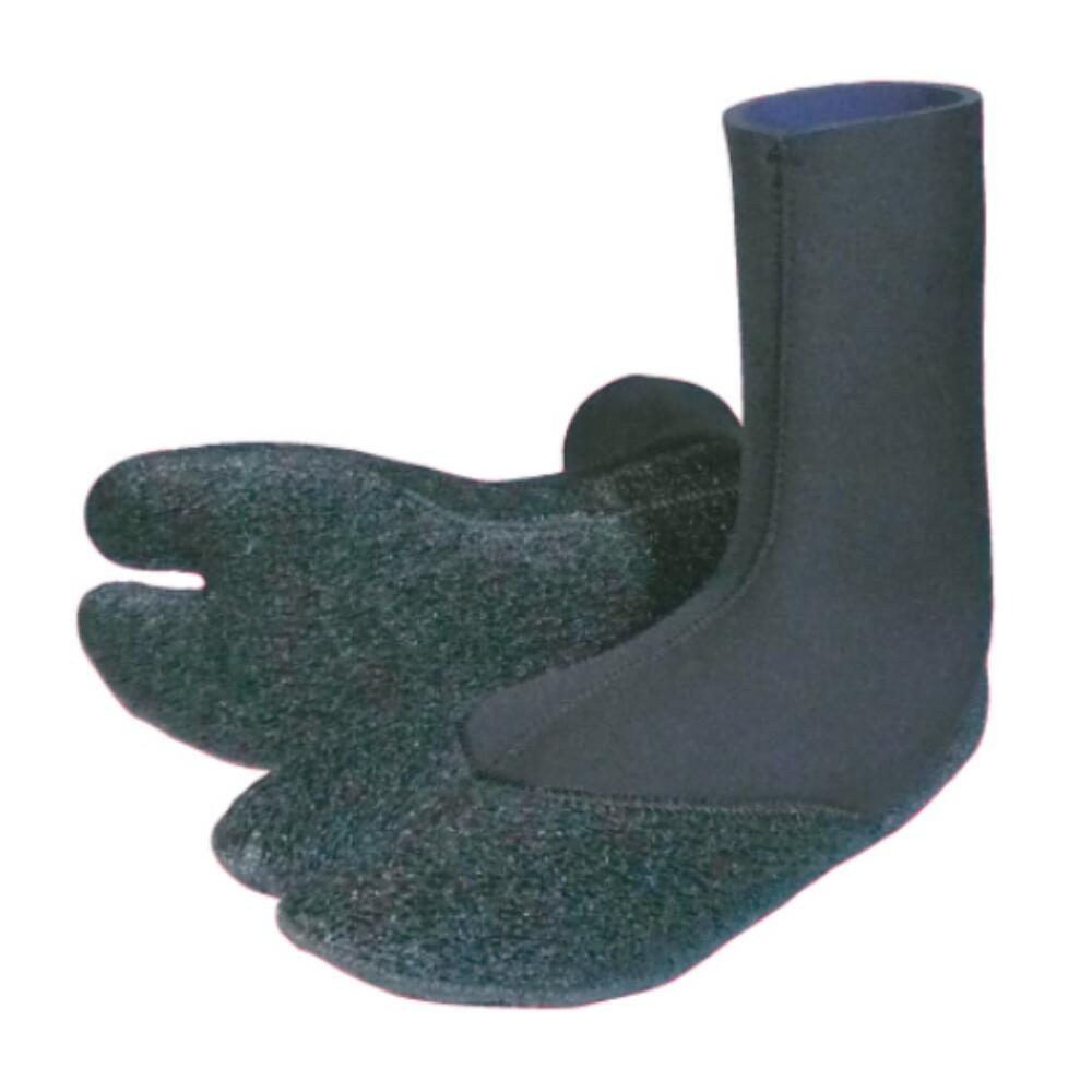 【 HOTCAPSULE 3mm ベルクロラジアル 指割れ｜日本製サーフブーツ 】 （VELCRO RADIAL SOFT BOOTS 3mm） 〇 製品仕様 〇 ・より運動性の高い「つま先指われ仕様」 ・2WAYストレッチジャージー生地ベース ・耐久性、グリップ力のあるベルクロラジアル加工仕上げ ・破損しやすい足裏とつま先は、耐久性のあるケプラ糸で縫製 ・かかと上部はメルコ熱補強により着脱時の破損を防止 ・熟練の職人が手掛ける日本製 〇 サイズ 〇 22cm・23cm・24cm・25cm・26cm・27cm・28cm メーカー希望小売価格はメーカーカタログに基づいて掲載しています。こちらからご確認ください