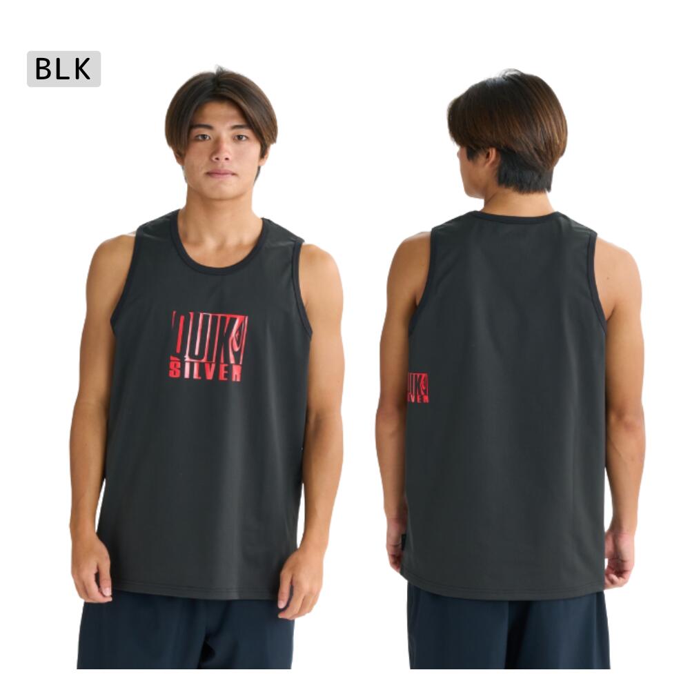 QUIKSILVER（クイックシルバー）DROP BOX TANK メンズ 2025春夏モデル 水着 ノースリーブ タンクトップ ラッシュガード サーフィン QLY252018