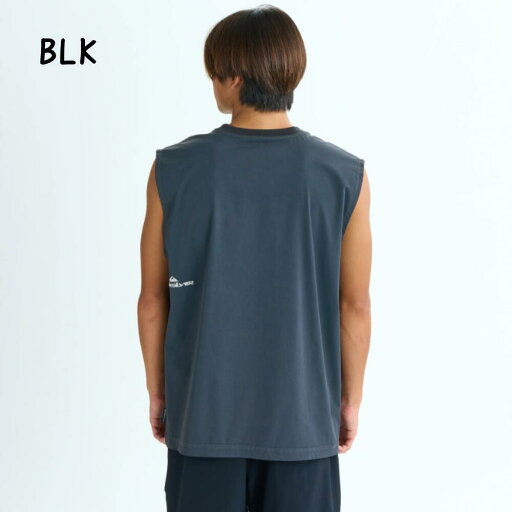 QUIKSILVER(クイックシルバー)DOUBLE LOGO SL メンズ 2025春夏モデル 水着 ノースリーブ タンクトップ ラッシュガード サーフィン QLY252019