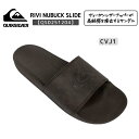 QUIKSILVER(クイックシルバー)RIVI NUBUCK SLIDE メンズ 2025春夏モデル ビーチ サンダル QSD251204