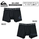 QUIKSILVER(クイックシルバー)QS LOGO メンズ 2025春夏モデル 水着 インナー アンダーショーツ サーフィン QUD251003