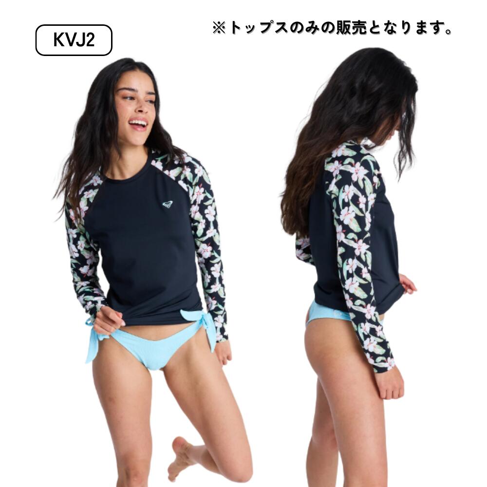 ROXY 2025モデル タグ付き 未使用新品 ラッシュガード　花柄 花柄 ROXY(ロキシー) 水着・ビーチグッズ(レディース) - ブランド通販のBUYMA