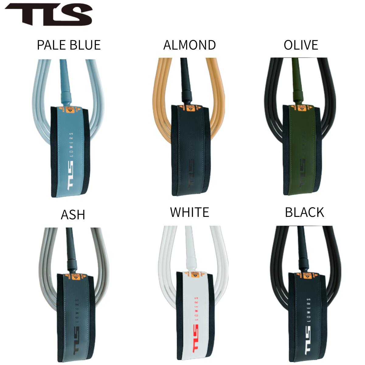 TOOLS ツールス リーシュコード 9ft 膝下 ロングボード TLS LOWERS LEASH 9' x 6mm KNEE ニー 流れ止め ローワーズ サーフィン ギア 2