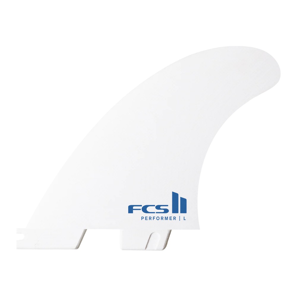 FCS II（エフシーエス2）PERFORMER パフォーマー PC ホワイトエディション トライフィン 3本セット サーフボード フィン ショートボード サーフィン [ホワイト]