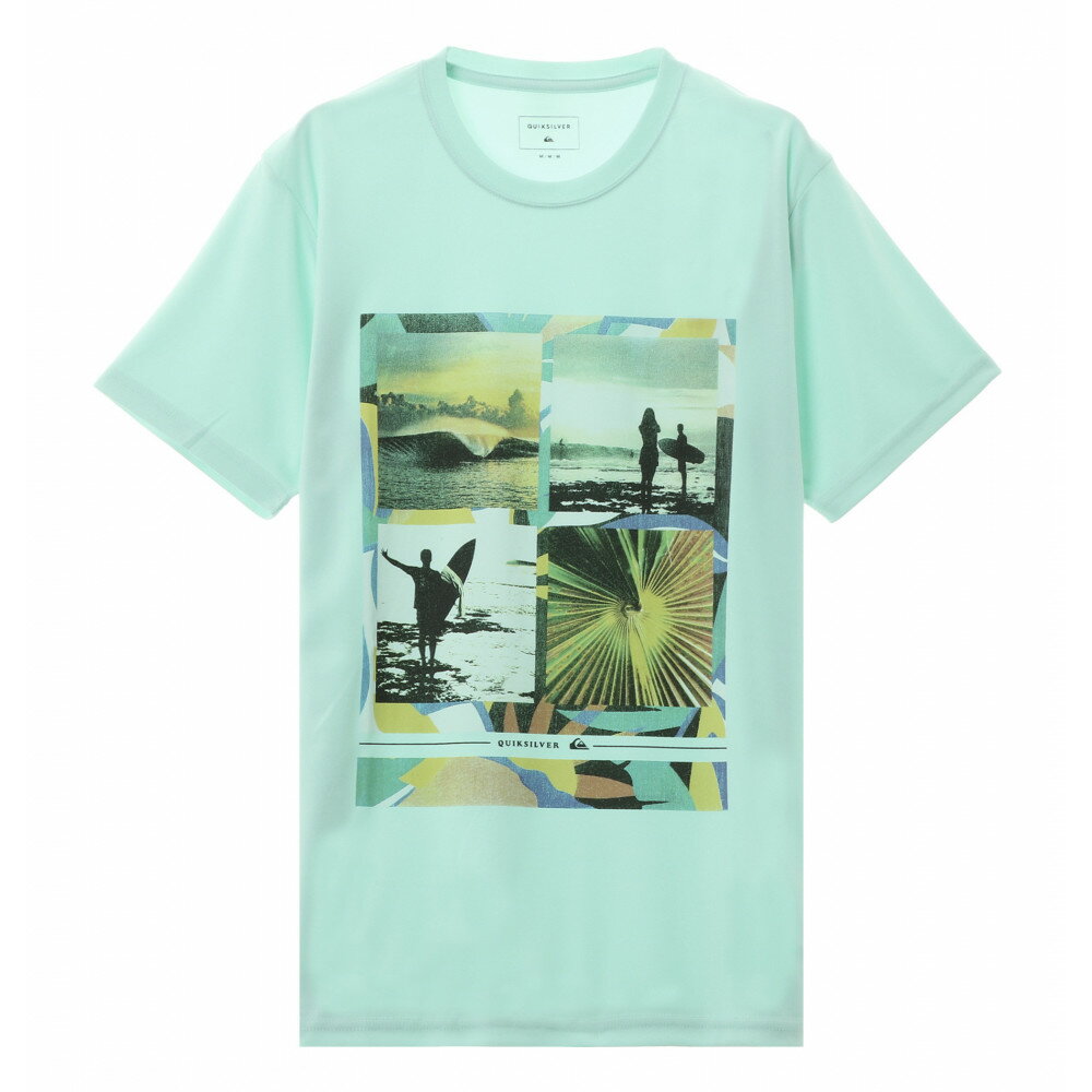 クイックシルバー　QUIKSILVER JYOUNGER YEARS SS UVカット UPF50+ ラッシュガード Tシャツ 半袖 REGULAR FIT【QLY201076】