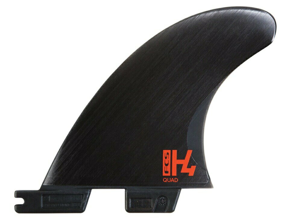 FCSフィン・FCS2ボックス用　FCS II H4フィン　QUAD用リアフィンセット
