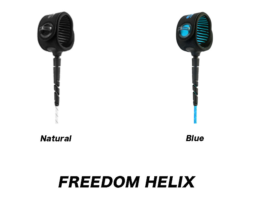 FCS（エフシーエス）リーシュコード　FREEDOM　HELIX　LEASH ALL ROUND　9'　ANKLE