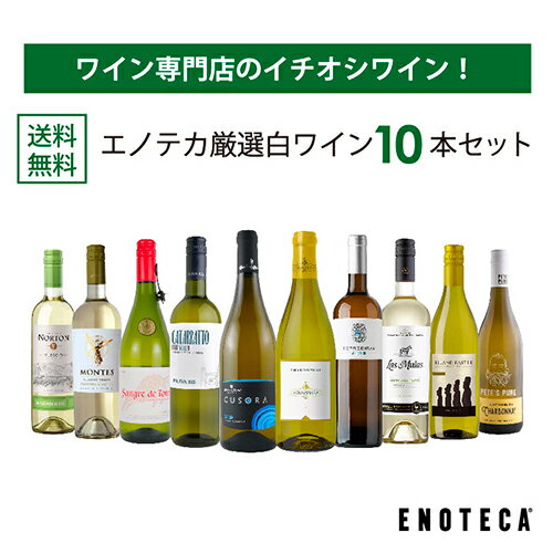 ワイン飲み比べセット エノテカ ワイン専門店のイチオシ！エノテカ厳選白ワイン10本セット PB5-1 [750ml x 10] ワイン ワインセット 飲み比べ 送料無料【AM9時迄最短当日出荷】