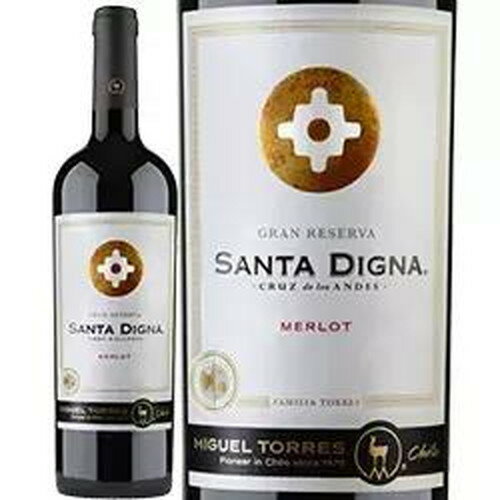 赤ワイン 2021年 サンタ・ディグナ・メルロ グラン・レゼルヴァ / ミゲル・トーレス・チリ チリ セントラル・ヴァレー 750ml ワイン