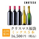 【送料無料】クリスマス福袋16,500円（赤白泡ミックス5本）KB11-2 [750ml x 5]【11/16 以降出荷】