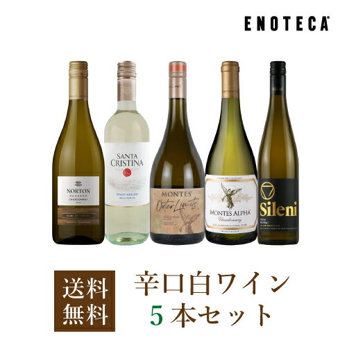 【送料無料】ワイン ワインセット 辛口白ワイン5本セット WW5-2 [750ml x 5]のサムネイル