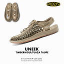 キーン KEEN ユニーク サンダル メンズ トープ シューズ スポーツサンダル UNEEK 1025169 TIMBERWOLF/PLAZA TAUPE キャンプ アウトドア カジュアル タウンユース シンプル 軽量 夏 フェス レジャー 旅行 海 川 山 送料無料