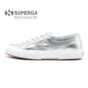 【正規販売店】スペルガ SUPERGA スニーカー レディース シューズ 靴 メタリック シルバー 銀 2750 COTMETU GREY SILVER 定番 人気 セレブ イタリア 快適 オシャレ S002HG0 送料無料 正規販売店