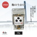 梅のりかけ 35g 海苔 初摘み 有明海 ふりかけ 梅