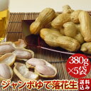 2025年度産 新豆 手もぎジャンボゆで落花生おおまさり380g×5袋セット千葉県八街産落花生【送料無料】